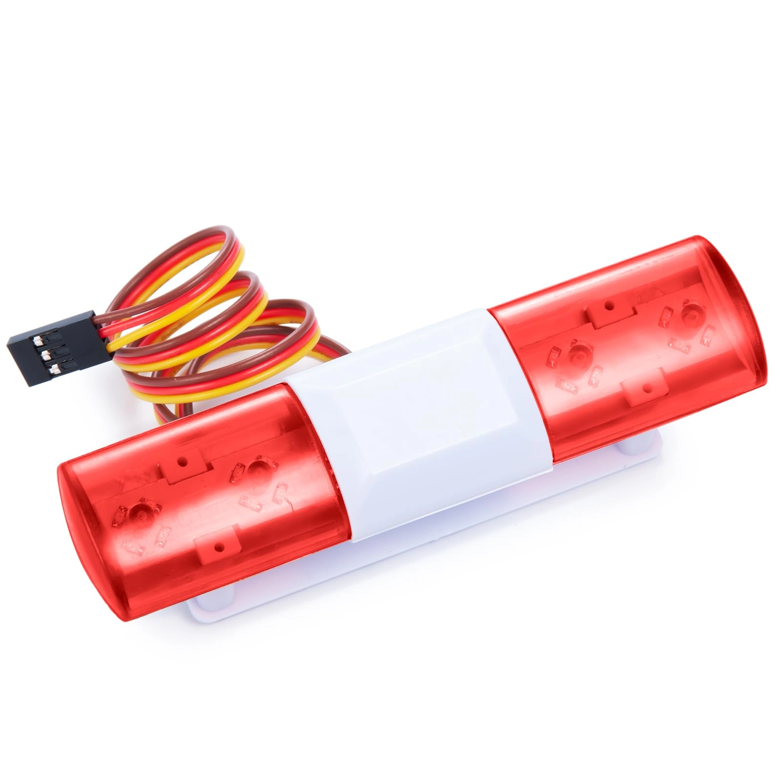 morfum Simulation RC LED Police Light - 1/10 1/8 Red