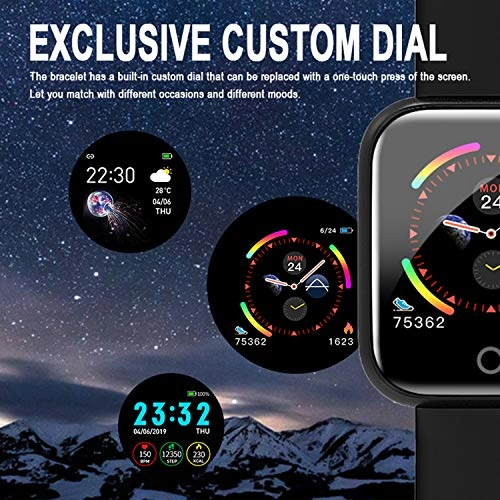 I5 - 1.14 Inches Heart Rate Monitor Activity Tracker