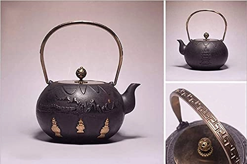 Cast Iron Kettle - Tea Set Handmade Heat Resistant