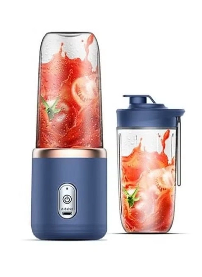 Personal Blender - USB Rechargeable 6-Blade Stainless Steel
