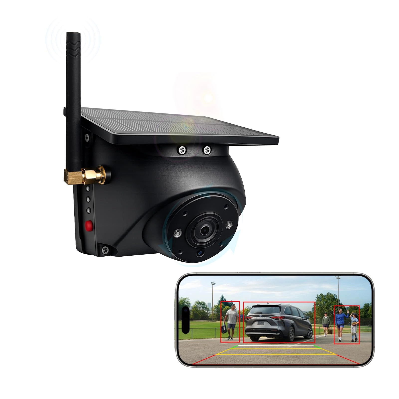 Hoskyme Portable Wireless Backup Camera - Night Vision Wireless 1080P