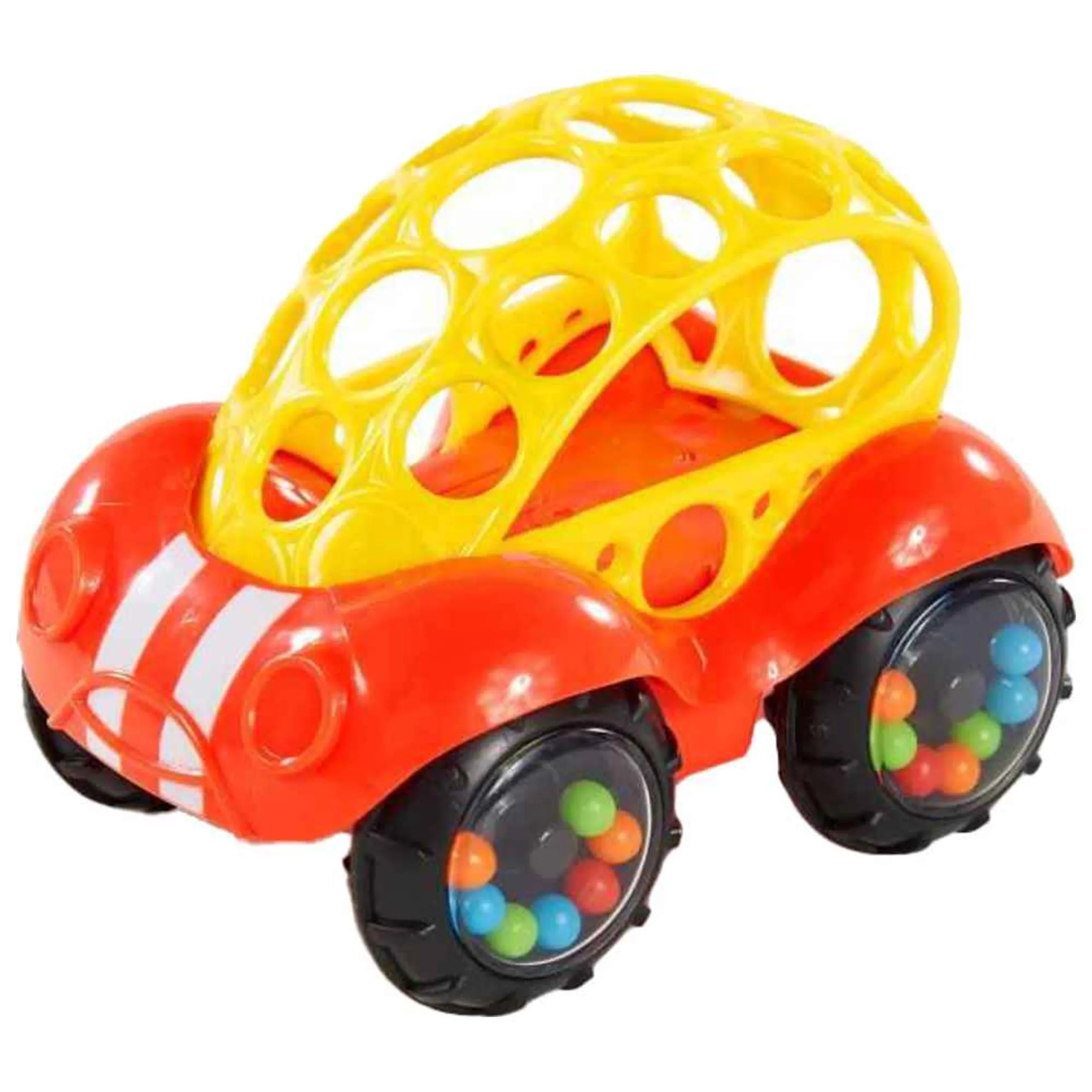 Bright Starts Rattle & Roll Toy - Suitable for 3 months & above Oball 1pc