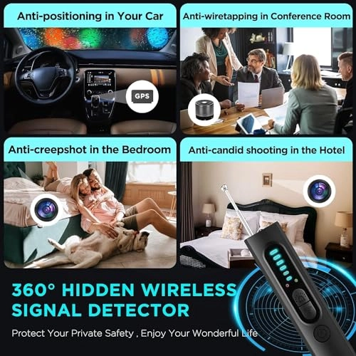 Hidden Camera Detector - RF Signal Detection GPS Tracker