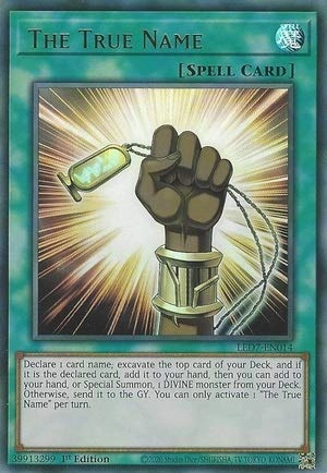 Yugioh Singles The True Name - LED7-EN014