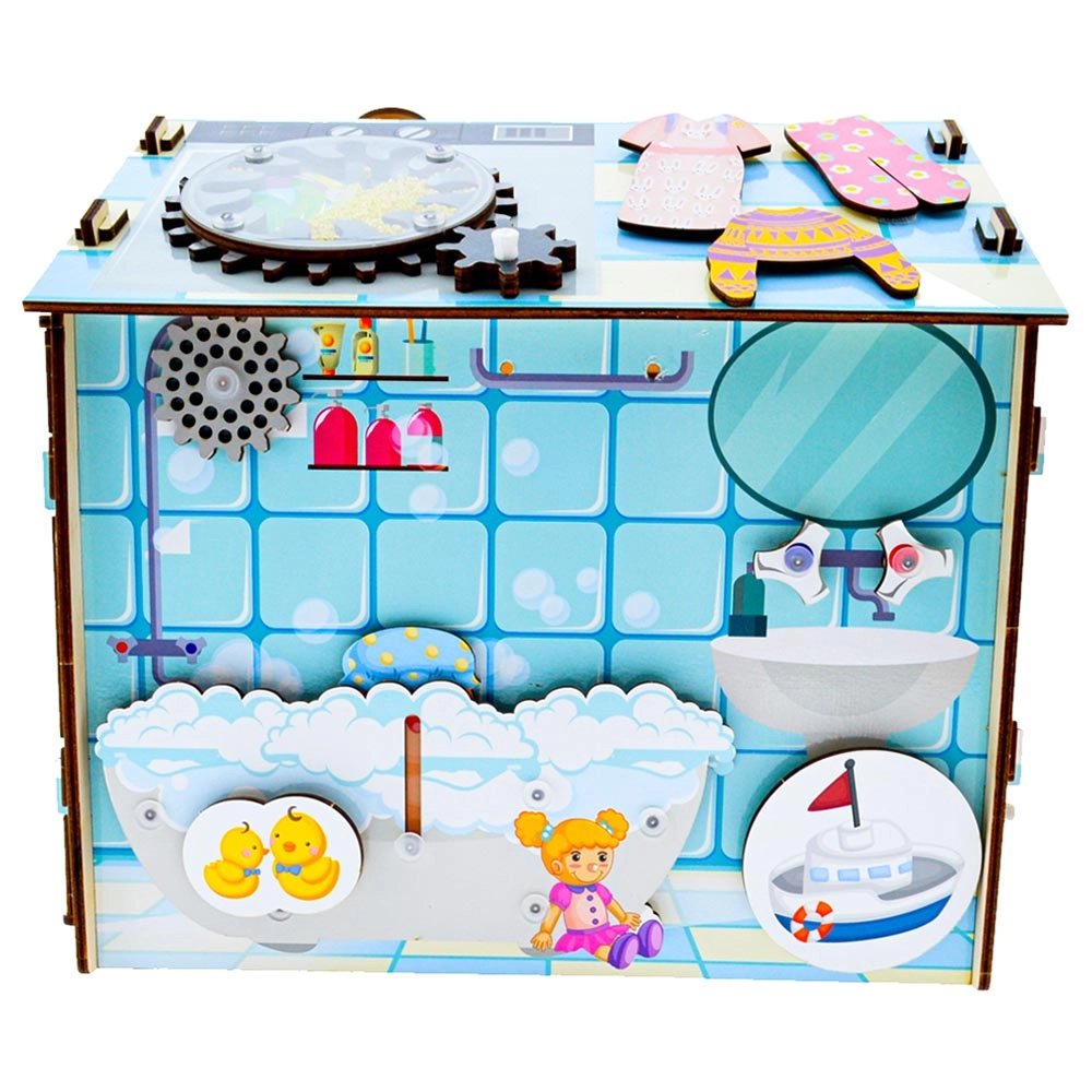Busy Board Housekeeping - Suitable for 3 years & above 30 pieces