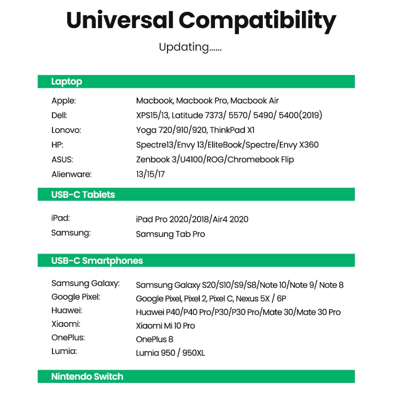 USB Type C To Gigabit RJ45 Ethernet Adapter