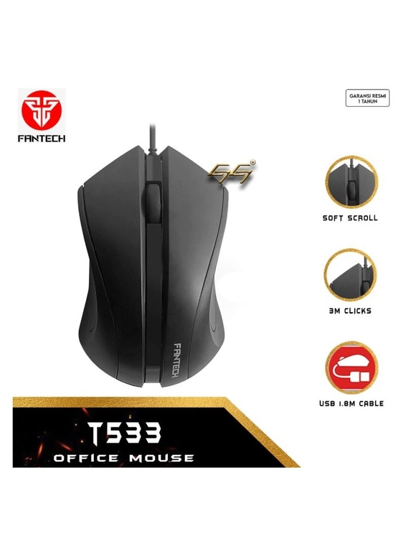 T533 Premium Office Mouse - Wired