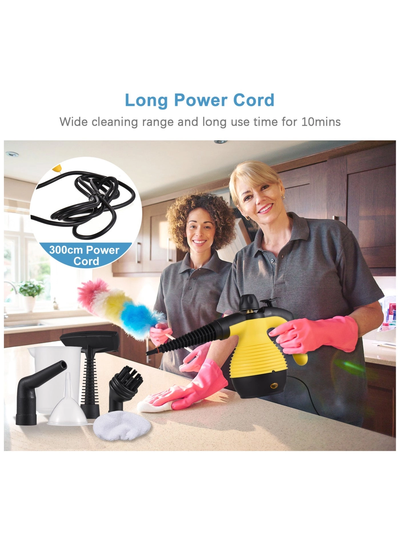 Handheld Steam Cleaner - 3.0bar 350ml