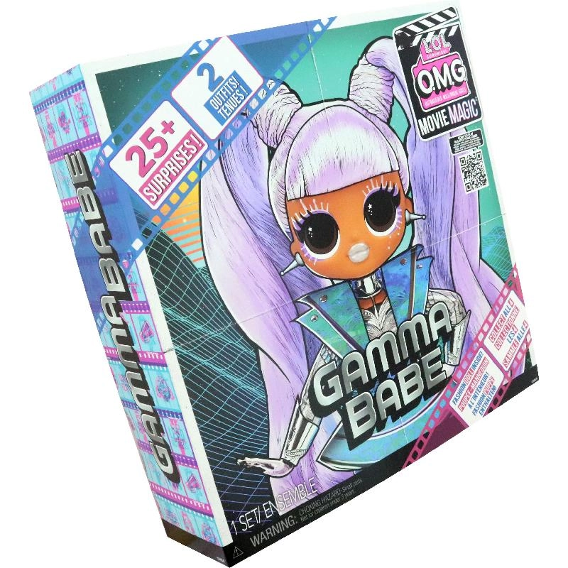 Gamma Babe Doll Playset - 10" Plastic Movie Magic Ages 4+