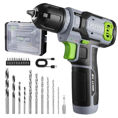 Cordless Drill Driver - 2 Ah 8V