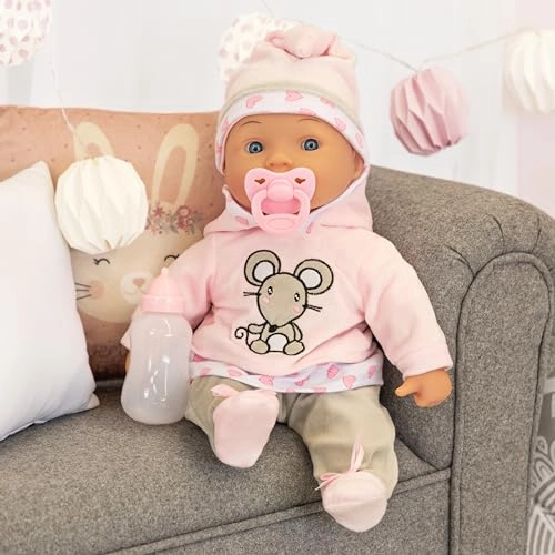 Lisa Magic Eyes Doll - 38 cm Pink