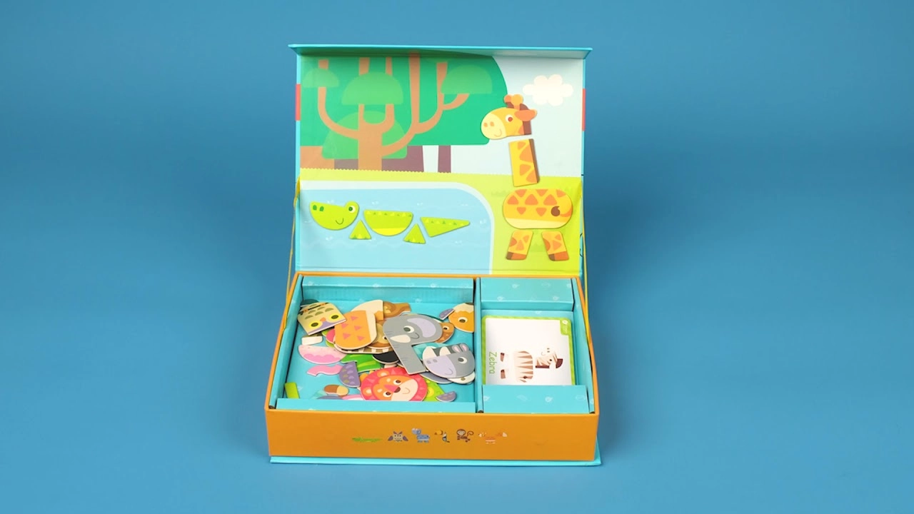 Magnetic Forest Animal - 3 years & above 14 pieces