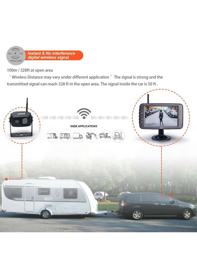 Wireless Backup Camera - Night Vision Wireless