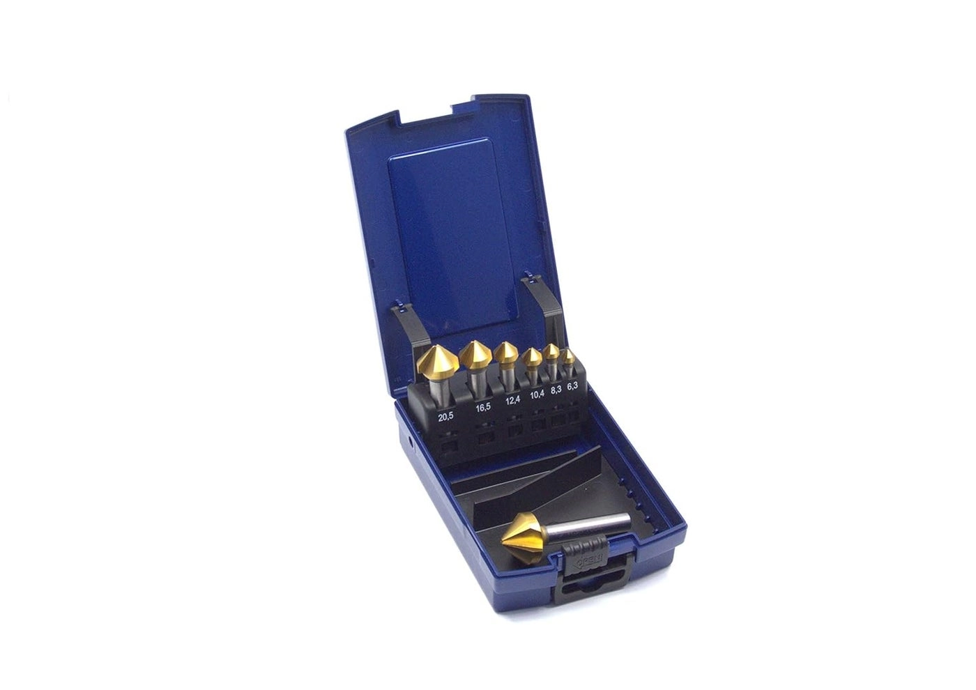 WSH-Tools.de HSS-E Countersink - Carbon Steel 7pcs 6,3 - 25mm