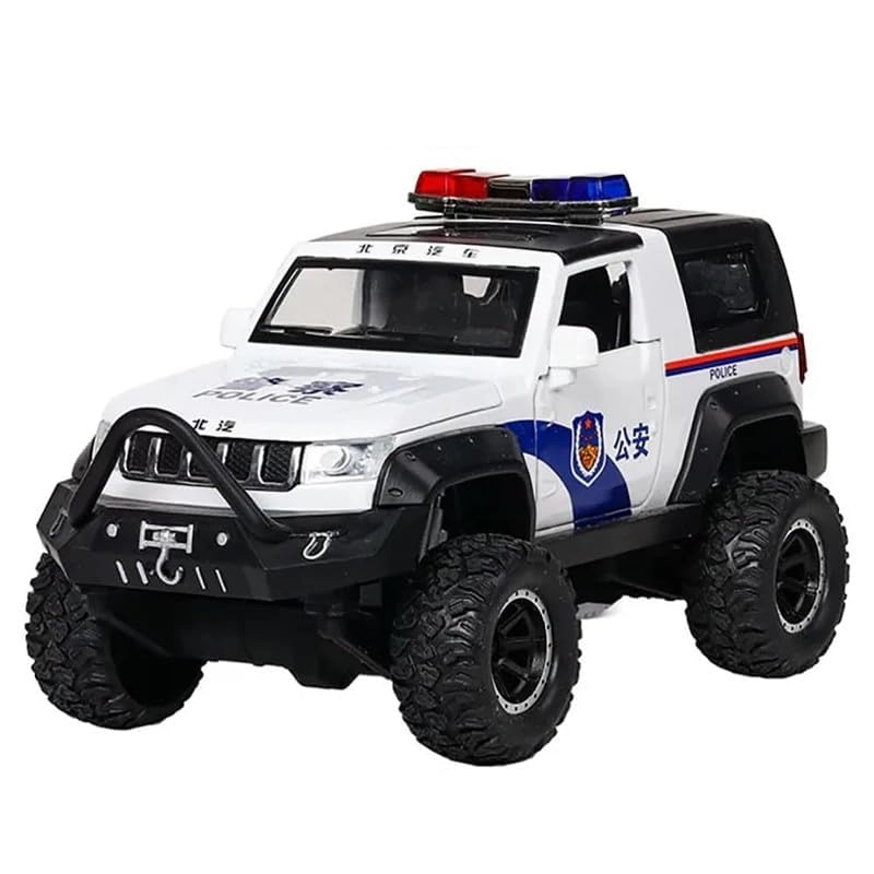 AHBHT, AHBHT Police Jeep - 1:32 Scale 1.00 Count