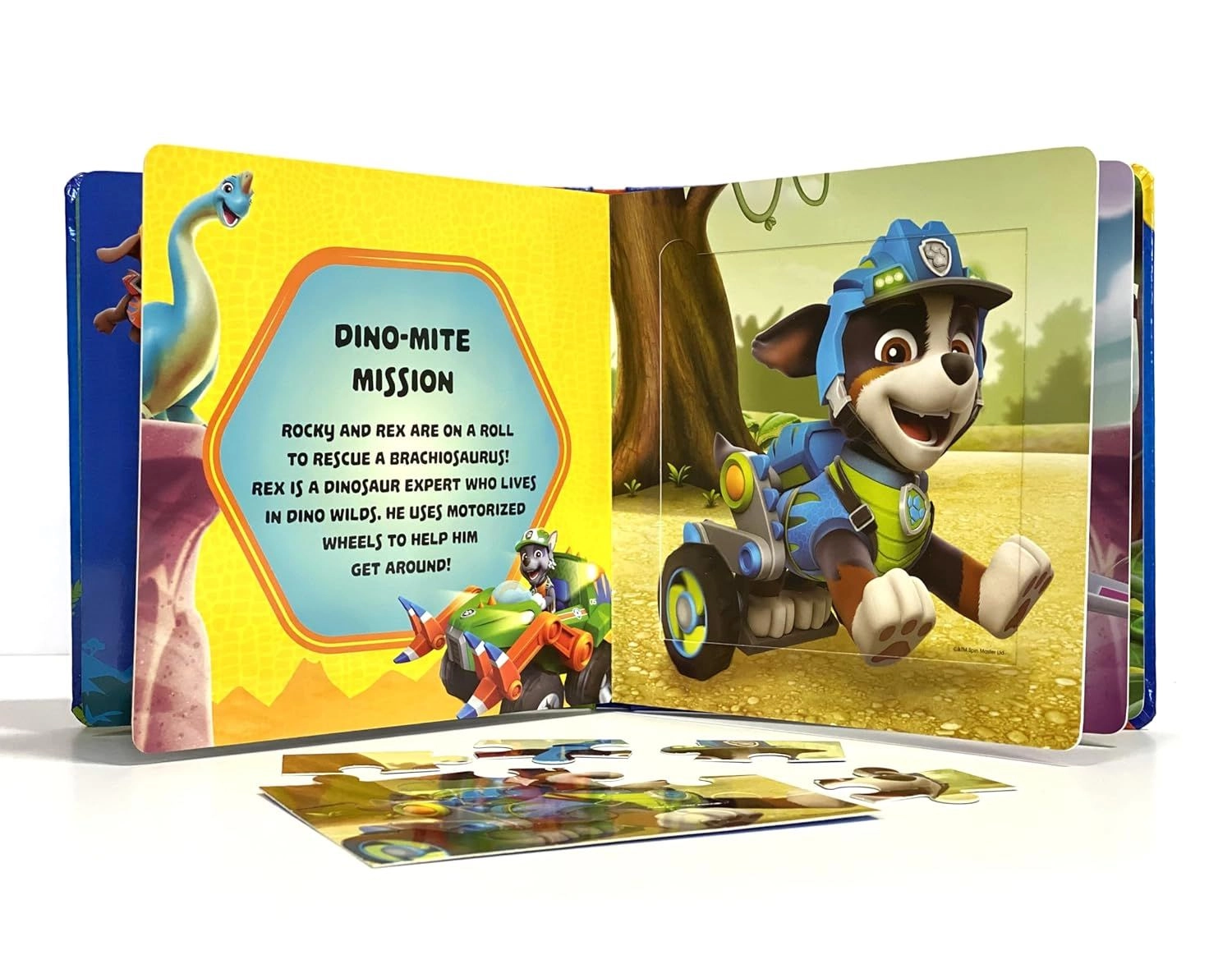 Paw Patrol Dino Rescue My First Puzzle Book - 3+ 9 pieces