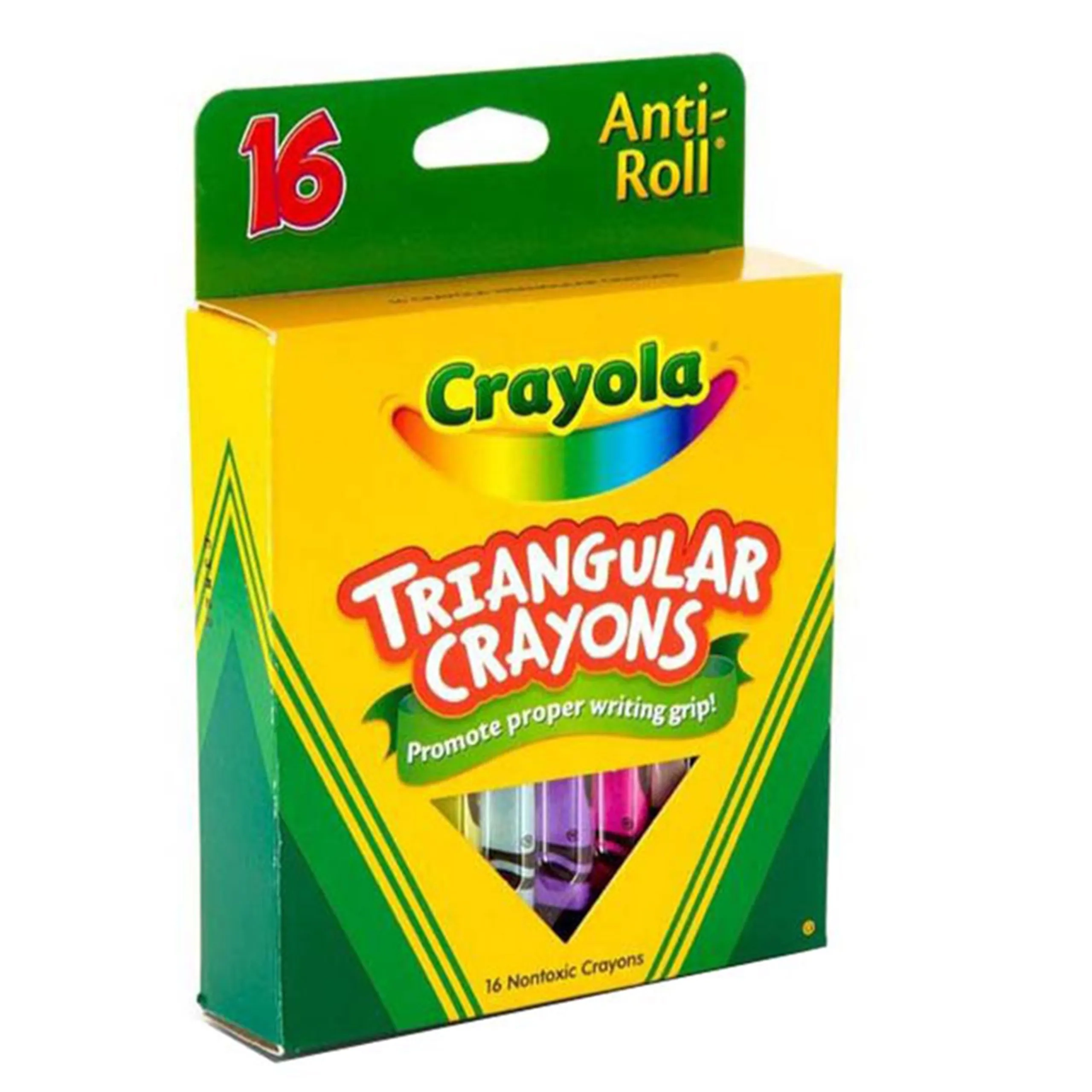 Crayola Triangular Crayons - 16 Pcs
