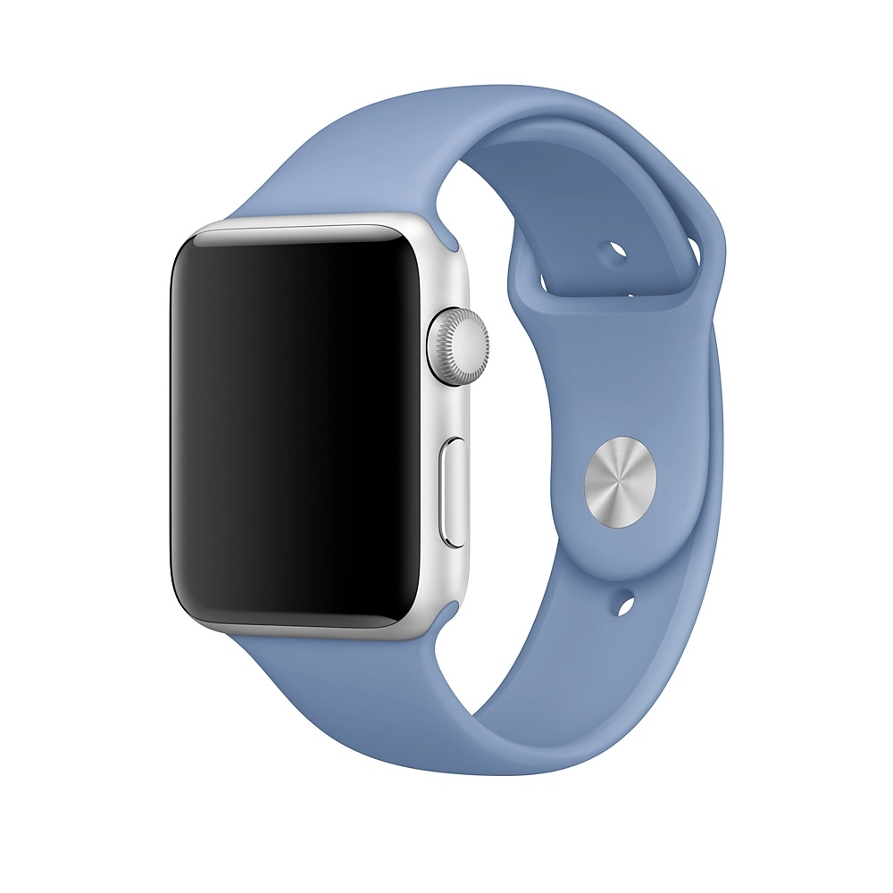 Sport Band for Apple Watch 46mm - Fluoroelastomer Pin-and-tuck Anchor Blue M/L
