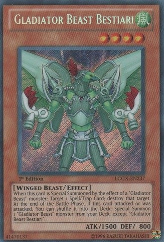 Yu-Gi-Oh! Gladiator Beast Bestiari LCGX-EN237