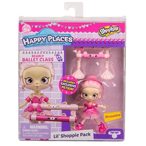 Happy Places Lil Shoppie Pack Pirouetta - Bearly Ballet Class (56677)