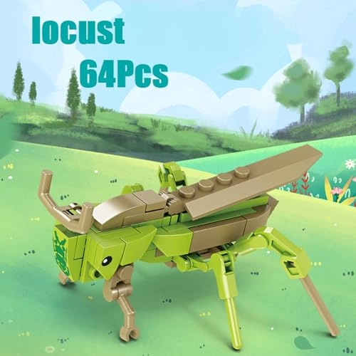 Mini Insect Building Blocks Toy - Locusts 1 pcs