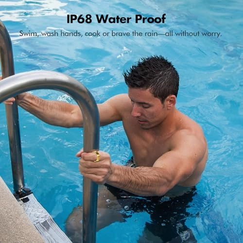 Smart Ring - Fitness Tracker Sleep Monitoring 10-Day Battery Life