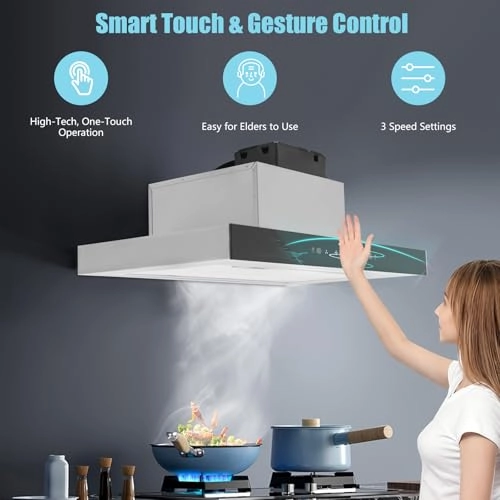 Under Cabinet Range Hood - 350 CFM 60*18*36.5cm