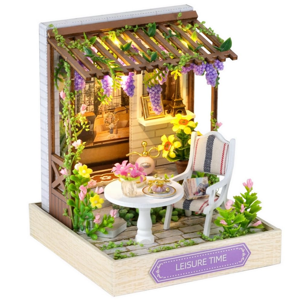DIY Miniature Dollhouse Kit - Warm Moment 1:24