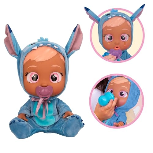 Stitch Baby Doll - 12" Cries Real Tears Ages 18+