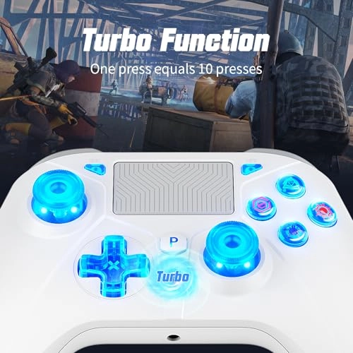 LED Wired Controller - PS5/PS5 Pro/PS5 Slim PS4 PC