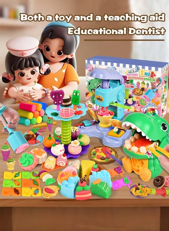 Dough Play Set - 3+ years 104 pcs