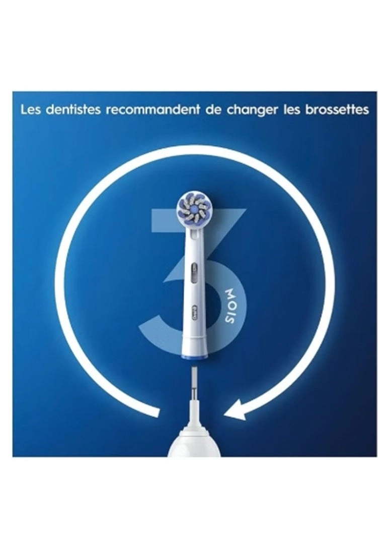 Sensitive Clean - Pack of 8 Extra Soft Bristles