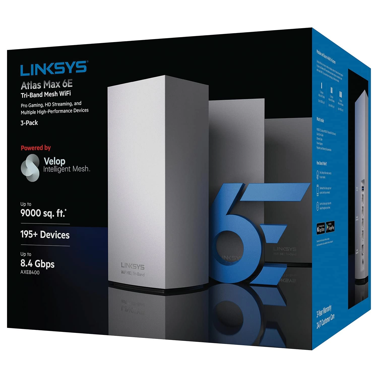 Linksys MX8503 - Wi-Fi 6E 3 Pack