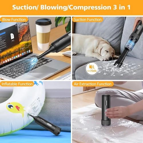 Wireless Vacuum Cleaner - 15000Pa 4-in-1