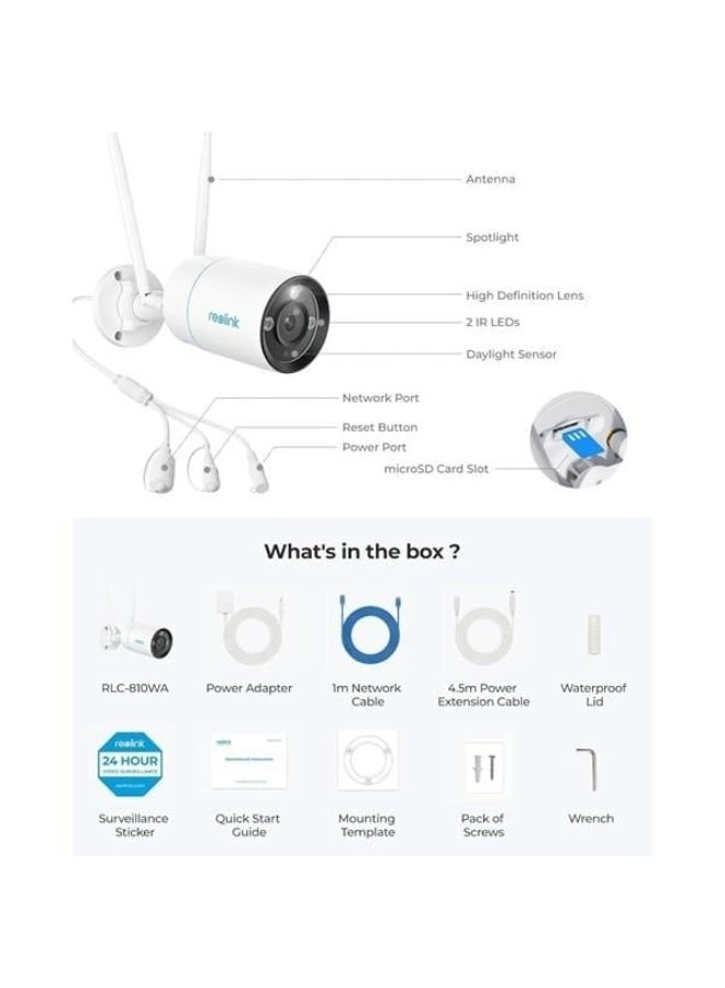 WIFI BULLET 8MP