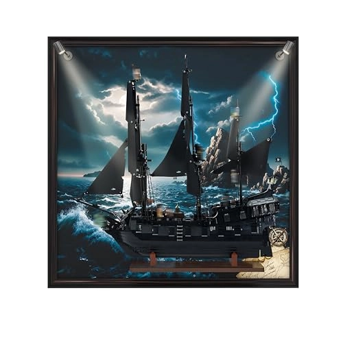 Wall Mount Display Stand - Compatible with 10365 Walnut wood