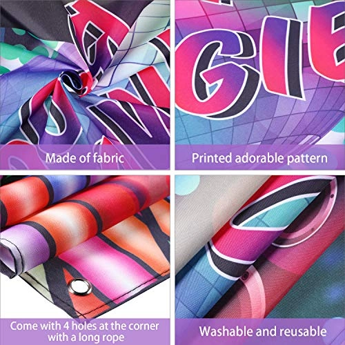 70s Theme Party Decorations Backdrop Banner - Birthday Party