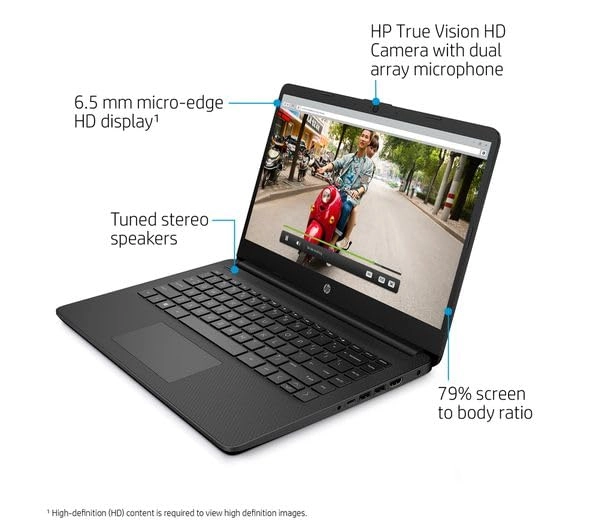 (Renewed) Stream 14s-dq0504sa 4K559EA#ABU - 14'' Celeron N4020 4GB 64GB eMMC