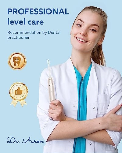 Electric Toothbrush - Rechargeable Sonic 5 Modes