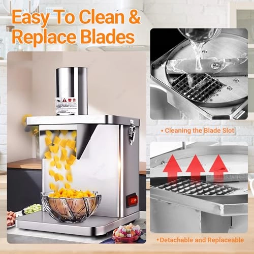 Commercial Vegetable Cutter - Electric