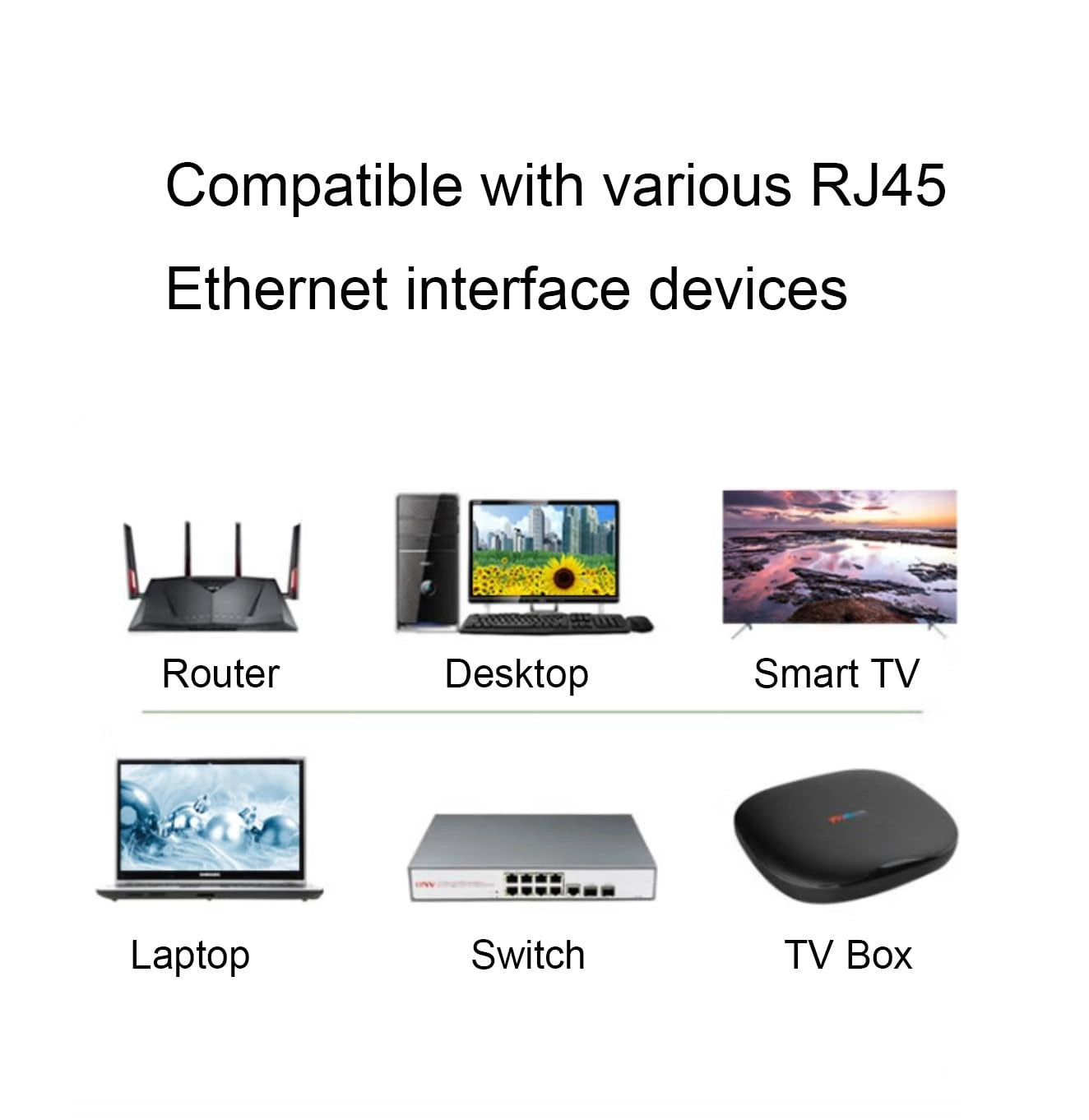 CAT6 Network Extension Cable - 1M