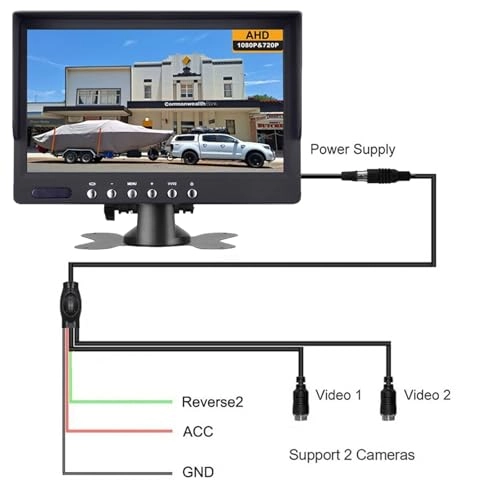 AHD Monitor - 7 inch