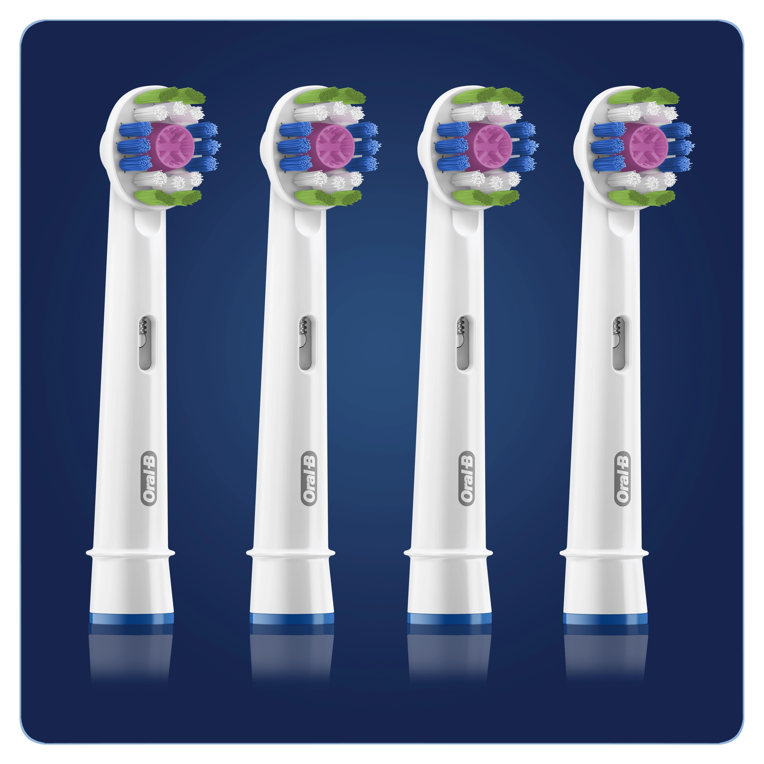 Oral-B 3D White - 3 Count Replacement Brush Heads