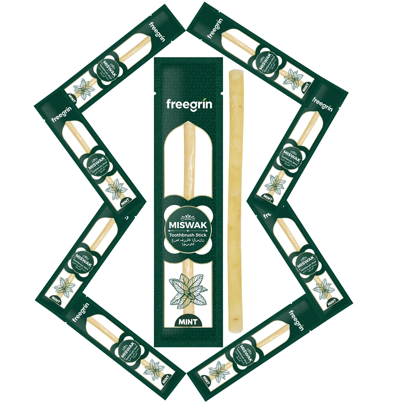 hometimestore Miswak Sticks - 9-Piece Pack