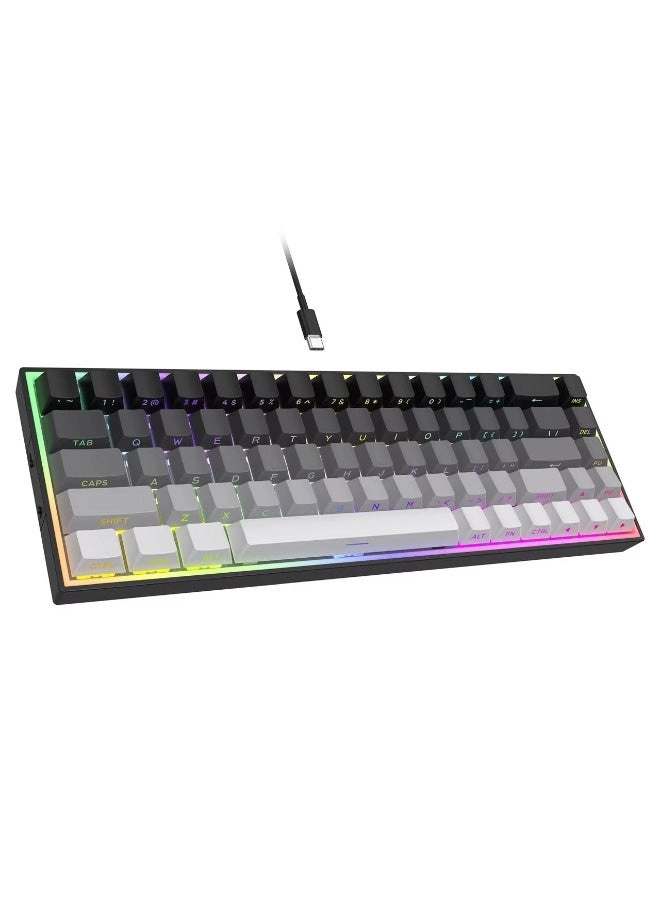 M.A&F's 68-Key Mechanical Keyboard - Wired