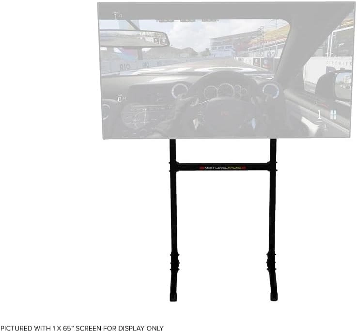 Free Standing Single Monitor Stand - 24”-85” 75 x 75mm to 450 x 660mm
