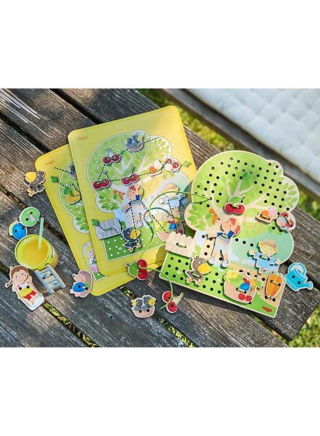 Orchard Threading Game - 3-5 years 31 pieces