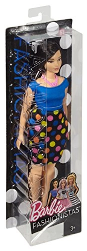 Barbie Fashionistas - long dark hair Multicoloured Ages 3+