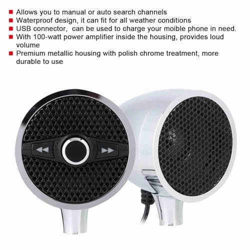 Motorcycle Speaker - two