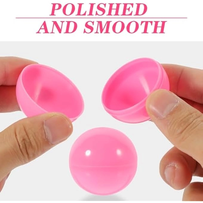 PLASTIC RAFFLE BALLS - 50 PIECES